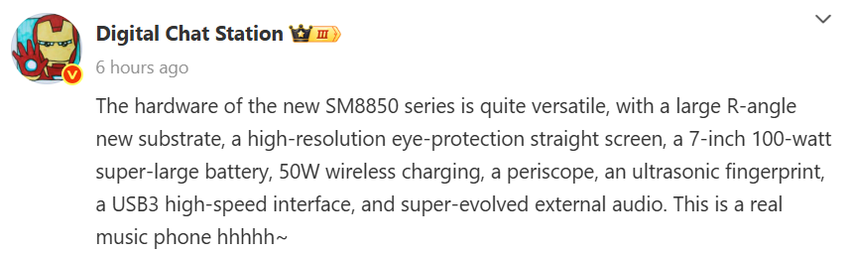 Ilustracja specyfikacji Redmi K90