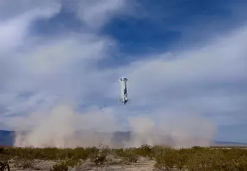 Firma Blue Origin z powodzeniem wystrzeliła ...