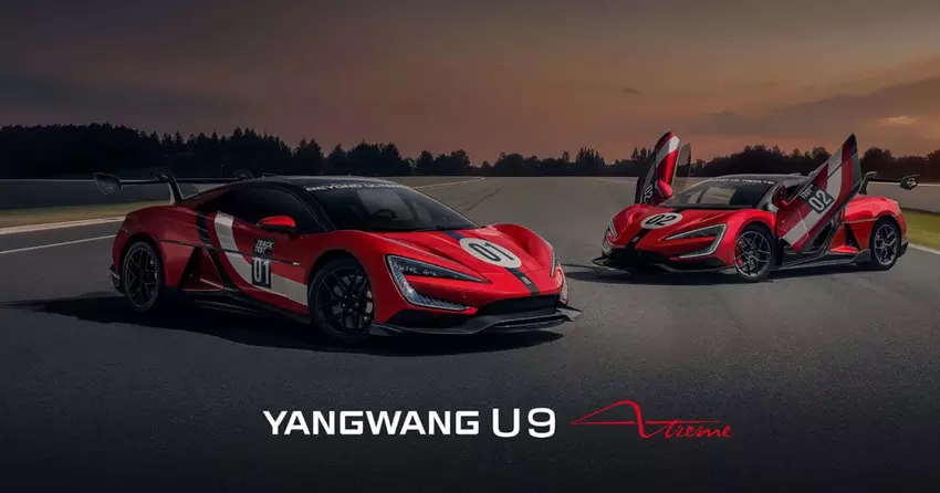Hipersamochód Yangwang U9 Extreme od BYD