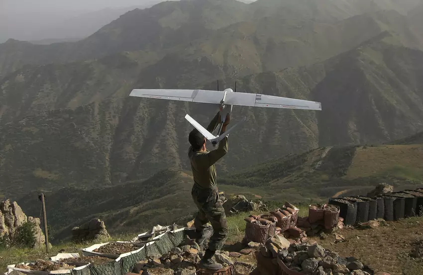 APU pokazało ekskluzywne wideo z działaniem tureckich bezzałogowców Bayraktar Mini