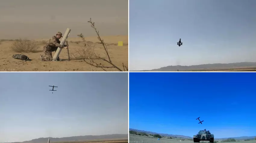 Chiński odpowiednik Switchblade - ChRL demonstruje zniszczenie czołgu przez drona kamikadze FH-901
