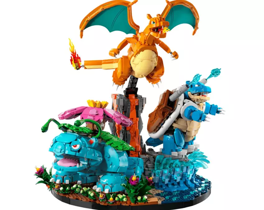LEGO zestaw Kanto Starters Evolution