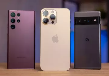 Cztery iPhone'y i jeden Samsung - ...