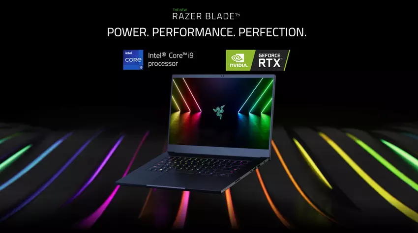 Razer Blade 15: ekran OLED 240 Hz, procesor Intel Core i9-12900H 12. generacji, od 3499 USD