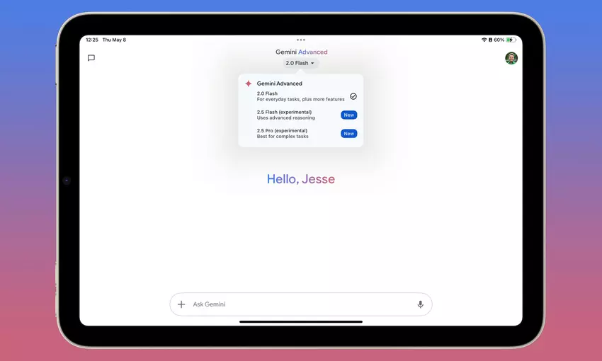Google przygotowuje nowy design Gemini dla tabletów i składanych smartfonów