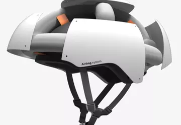 Kask rowerowy Airbag zapewnia lepszą ochronę ...