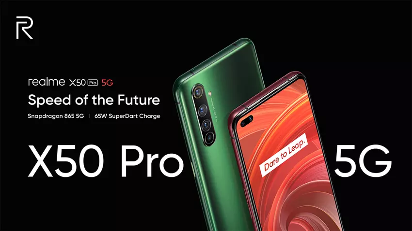 Realme X50 Pro: tani flagowiec z układem Snapdragon 865, 5G, sześciu kamerami i szybkim ładowaniem o 65W