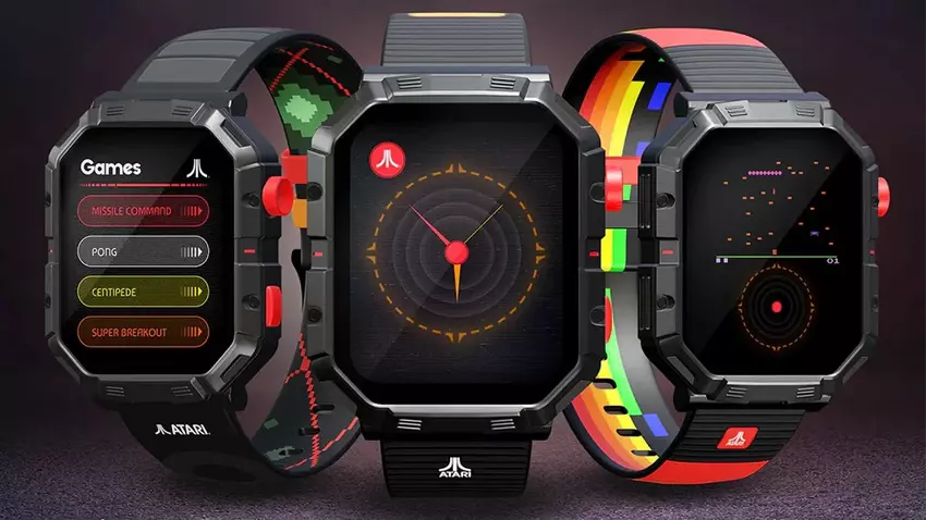 Dla fanów gier retro: Atari zaprezentowało smartwatch, na którym można uruchomić cztery kultowe gry zręcznościowe.