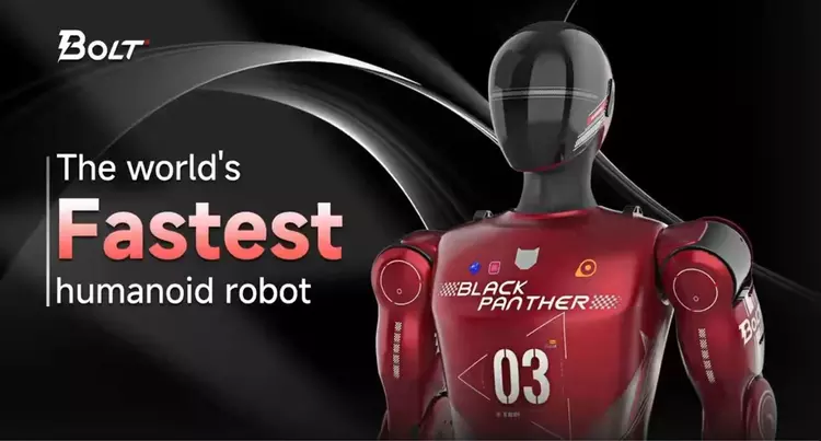 Humanoidalny robot Bolt stał się najszybszy ...