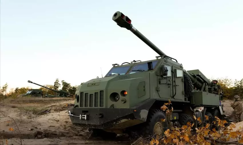 Ukraiński samobieżny system artyleryjski Bohdan