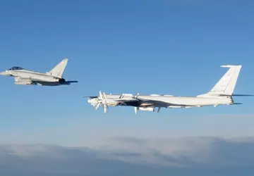 Eurofighter Typhoon należący do brytyjskich Królewskich ...