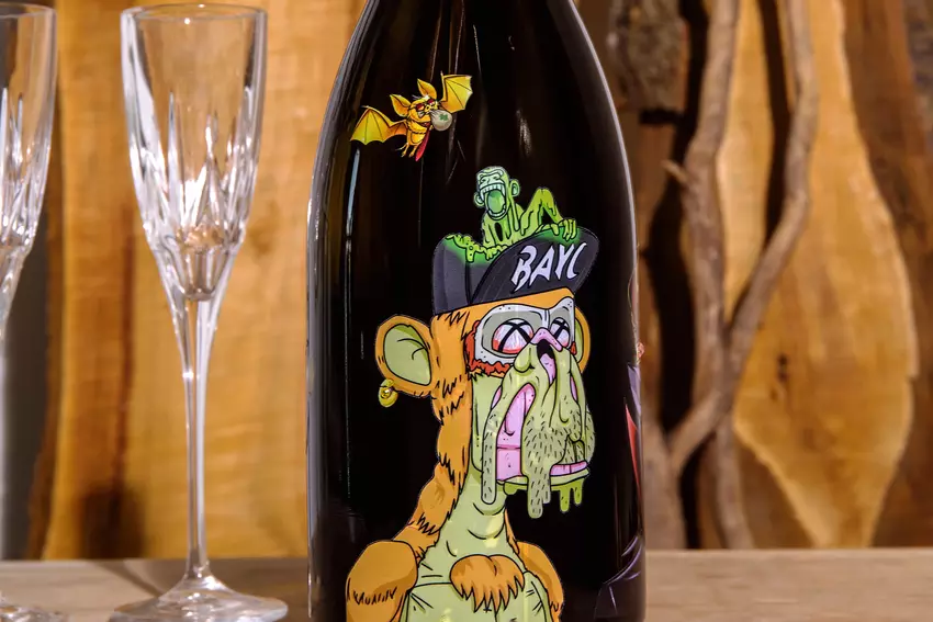 Magnum 2.5 Wino musujące sprzedane za 2 500 000 $ w kryptowalucie – musisz spalić NFT, aby je wypić