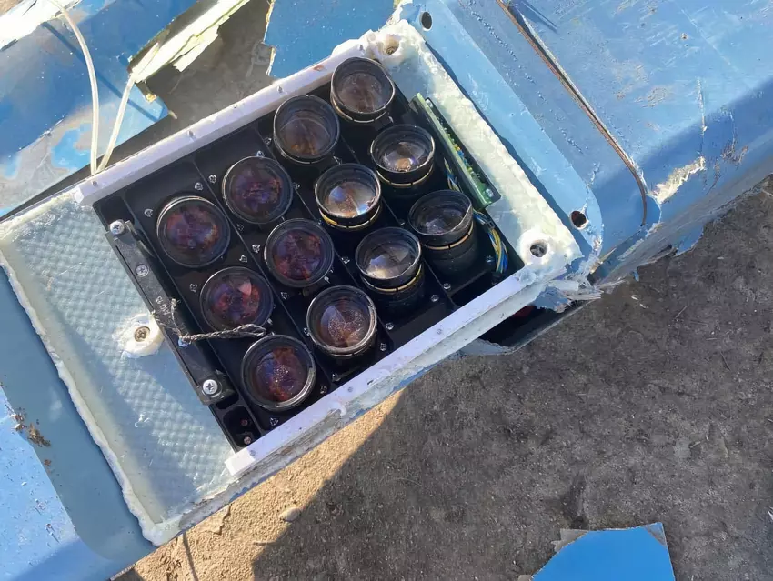 Ukraińskie siły zbrojne zestrzeliły tajny rosyjski UAV Kartograf, który został opracowany dla FSB, ma 12 kamer i może rejestrować panoramiczne wideo okolicy