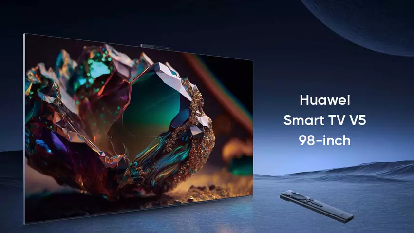Huawei prezentuje gigantyczny 98-calowy Smart TV V5 z Super MiniLED i HarmonyOS 4 za 5000 USD