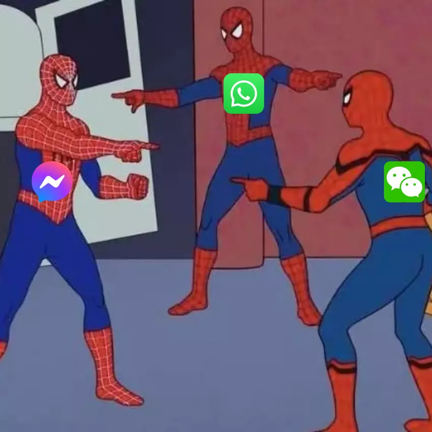 Kolaż posłańców. Ilustracja: gagadget