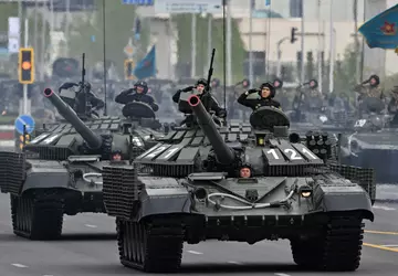 Kazachstan „zmodernizował” swoje T-72A na szybko, ...