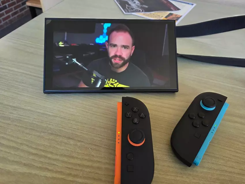 Obrazek pokazujący problem z dopasowaniem YouTube z Nintendo Switch 2