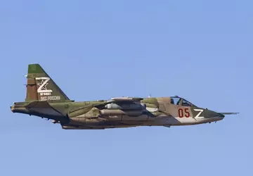 Ukraińskie Siły Zbrojne zestrzeliły wrogi Su-25 ...
