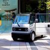 Wnętrze samochodu elektrycznego mibot mini EV