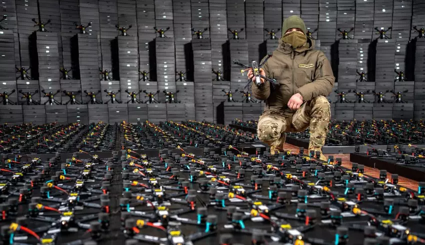 Łotwa przekazała Ukrainie nową partię uderzeniowych dronów