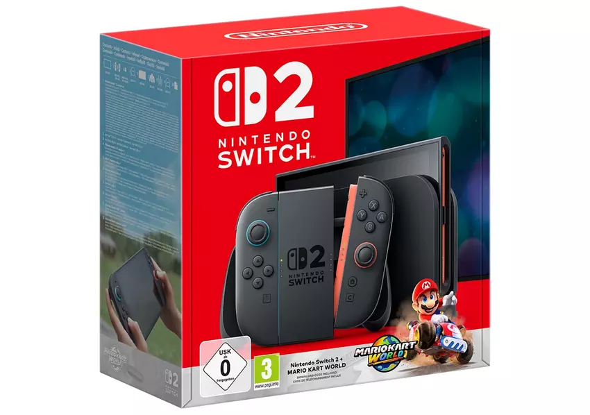 Zestaw Switch 2 i Mario Kart World sprzedawany z rabatem na Black Friday