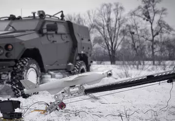 Twórcy ukraińskiego drona kamikadze RAM II, ...