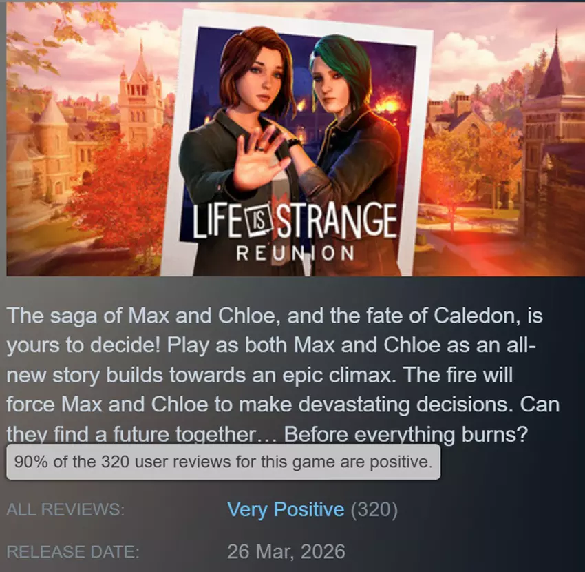 Life is Strange: Reunion wizerunek