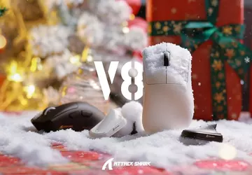 Przedstawiono Attack Shark V8 — ultralekka ...