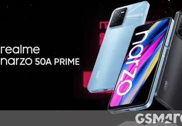 Realme Narzo 50A Prime jest dostarczany ...