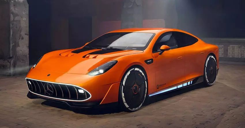 Mercedes zaprezentował elektryczny supersedan Concept AMG GT XX o mocy 1360 KM