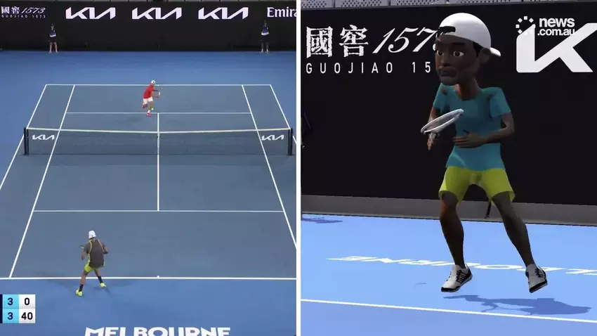 Mistrzostwa Australian Open w tenisie są transmitowane w stylu Wii Sports