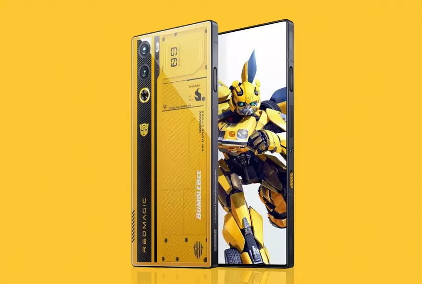 nubia zaprezentowała Red Magic 9 Pro+ Bumblebee Transformers Edition z tematycznymi akcesoriami i opakowaniem prezentowym