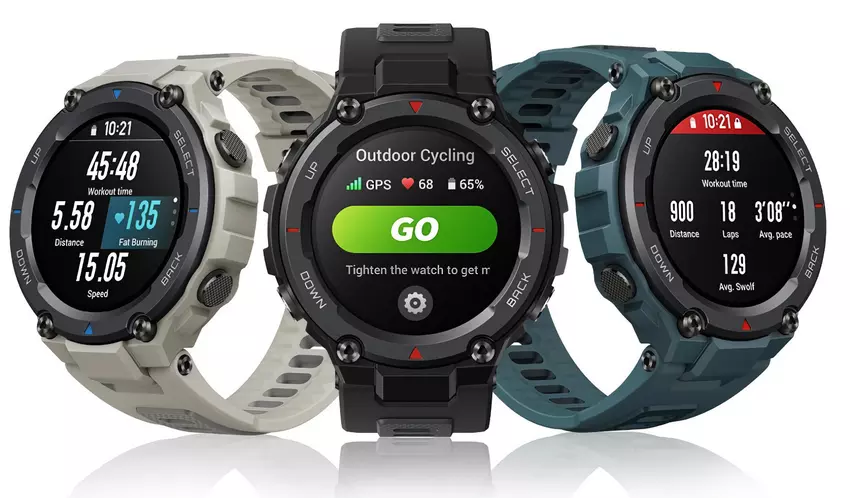 Amazfit T-Rex Pro z wytrzymałą obudową, czujnikiem SpO2 i do 18 dni pracy na baterii jest na sprzedaż na Amazon za 20 dolarów zniżki