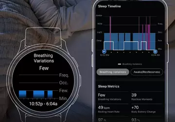 Nowa wersja beta Garmin Forerunner 165, ...