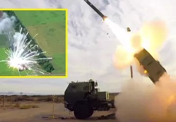 Dron SHARK pomógł systemowi rakietowemu HIMARS ...