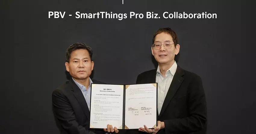 Kia i Samsung zgadzają się na integrację SmartThings Pro z samochodami Kia PBV