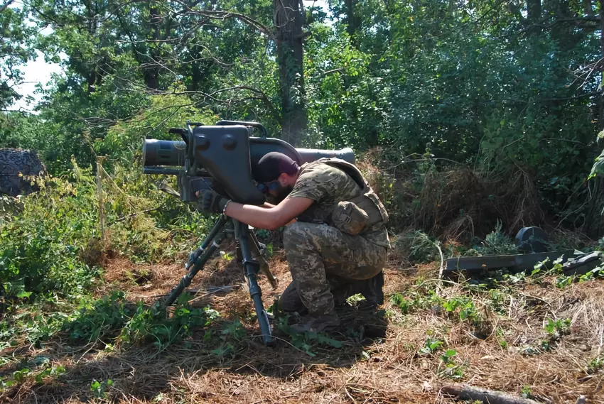 Siły Zbrojne Ukrainy używają zestawów przeciwpancernych MILAN 2T, przekazała je nam Francja