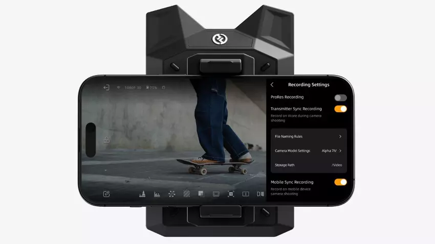 Mobilna produkcja nowego poziomu: Vcore zamienia smartfon w monitor kamery 4K