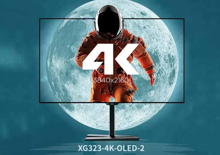 ViewSonic XG323-4K-OLED2: 32-calowy monitor o rozdzielczości 4K i częstotliwości odświeżania 480 Hz