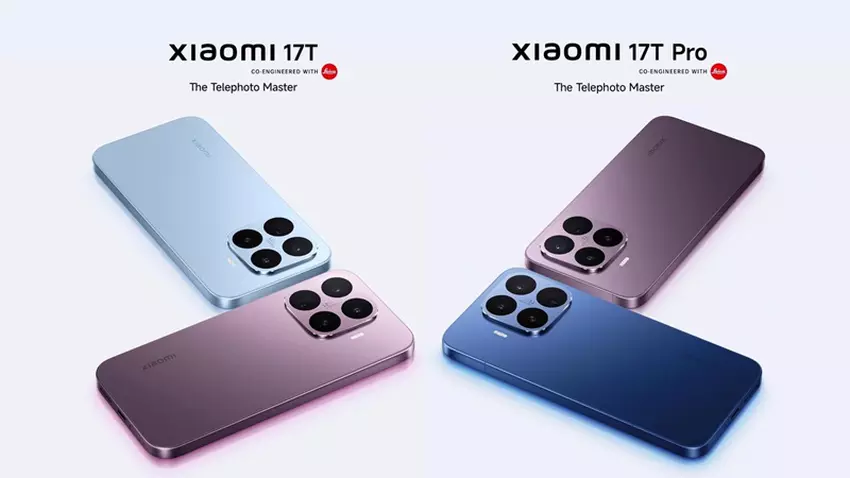 Xiaomi 17T i 17T Pro przedstawione razem