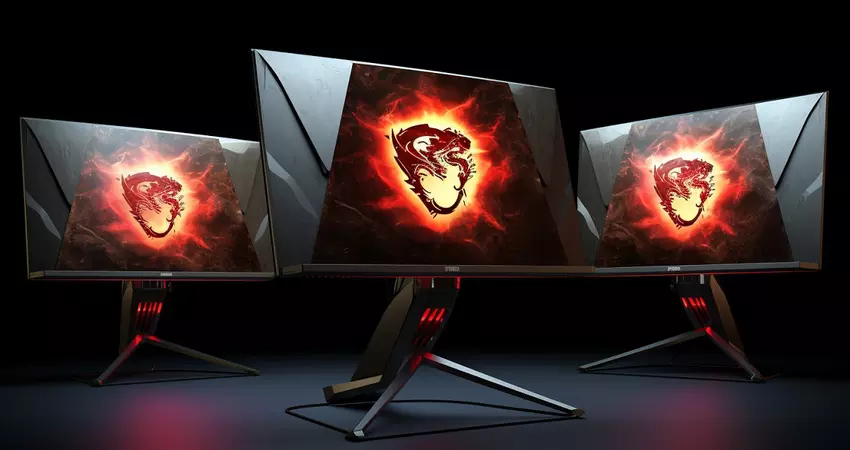 MSI przygotowuje się do premiery sześciu monitorów gamingowych MAG i MPG z panelami QD-OLED i prędkościami do 360 Hz
