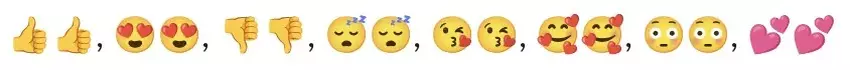 Emoji, po którym następuje animacja pełnoekranowa