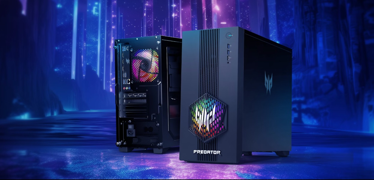 Acer zaprezentowała potężny komputer stacjonarny do gier Predator Orion 3000 z RTX 5070, Intel Core Ultra 7 i ogromną ilością portów