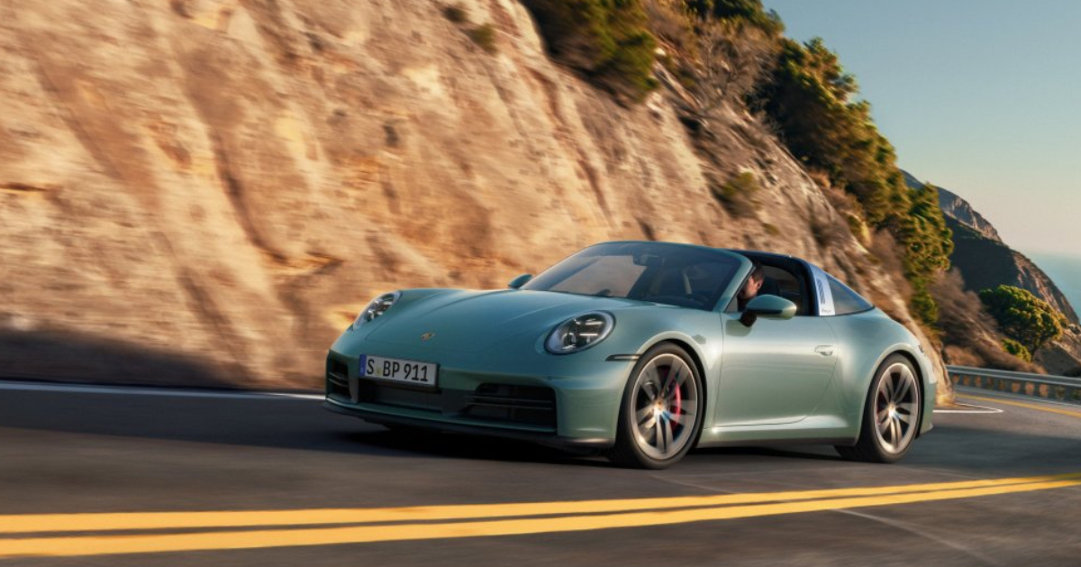 Sportowa jazda Porsche 911 Carrera 4S Sportowa jazda Porsche 911 Carrera 4S