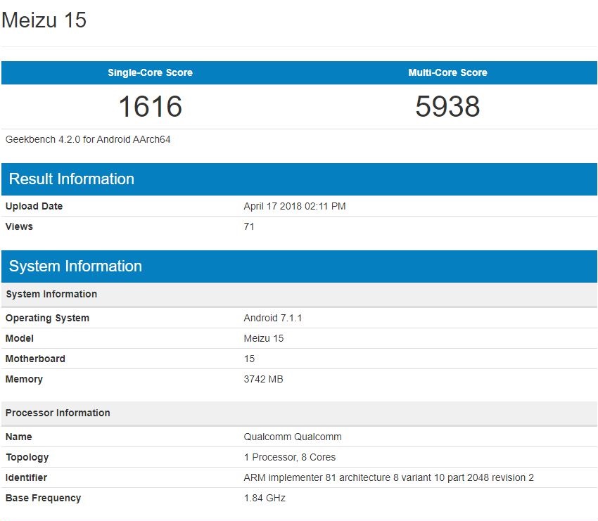 Meizu 15 Geekbench.jpg