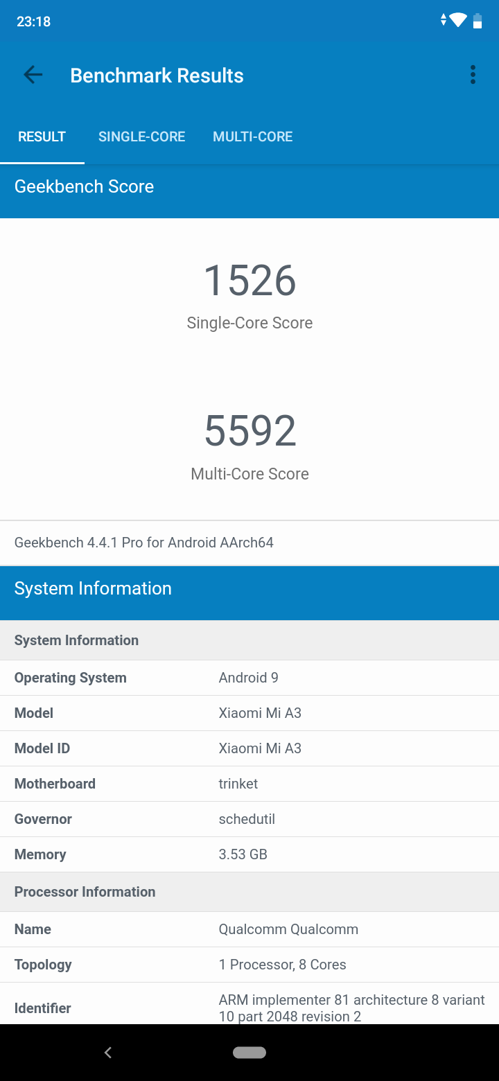 Przegląd Xiaomi Mi A3: najlepszy w swojej klasie smartphon na Android One, ale bez NFC-57 Przegląd Xiaomi Mi A3: najlepszy w swojej klasie smartphon na Android One, ale bez NFC-57