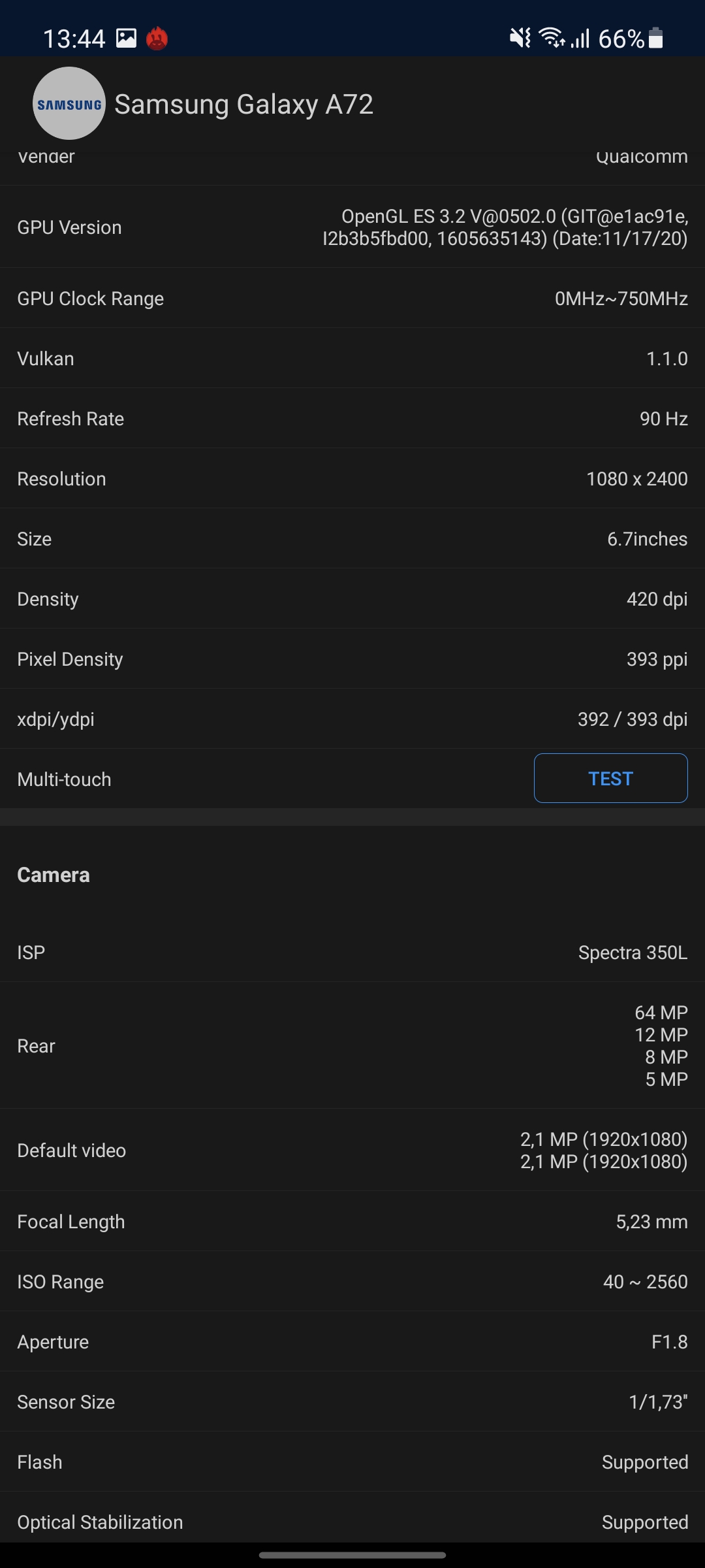 Recenzja Samsung Galaxy A72 i Galaxy A52: klasa średnia z flagowymi cechami-99 Recenzja Samsung Galaxy A72 i Galaxy A52: klasa średnia z flagowymi cechami-99