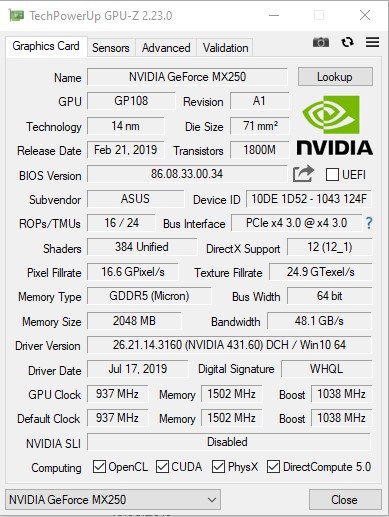 Recenzja ASUS ZenBook 14 UX434FN: ultraprzenośny laptop z ekranem dotykowym zamiast touchpada-86 Recenzja ASUS ZenBook 14 UX434FN: ultraprzenośny laptop z ekranem dotykowym zamiast touchpada-86