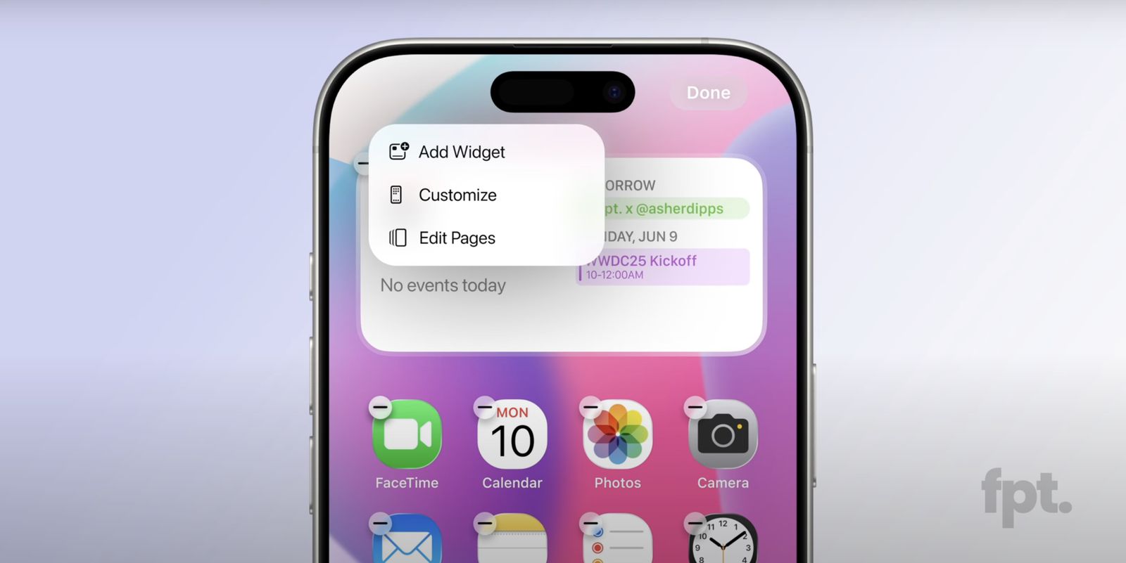 Domniemane menu iOS 19 Domniemane menu iOS 19
