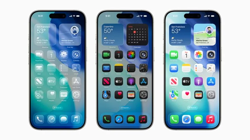 Personalizacja ekranu głównego w iOS 26
